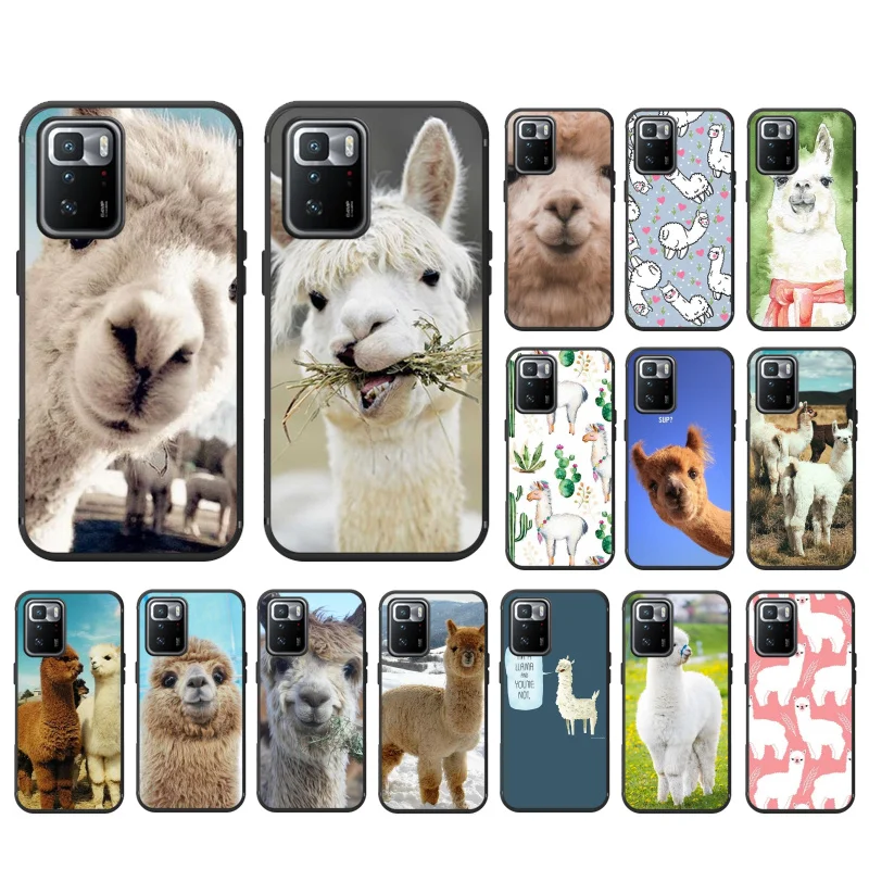 Lama Alpacas Animal Phone Case for Xiaomi Mi 11T 11lite 11T pro Poco X3 Pro Redmi Note8 Note10 Note9 Pro Note 11Redmi 10 9 9C 
Lama Alpacas Animal Phone Case for Xiaomi Mi 11T 11lite 11T pro Poco X3 Pro Redmi Note8 Note10 Note9 Pro Note 11Redmi 10 9 9C