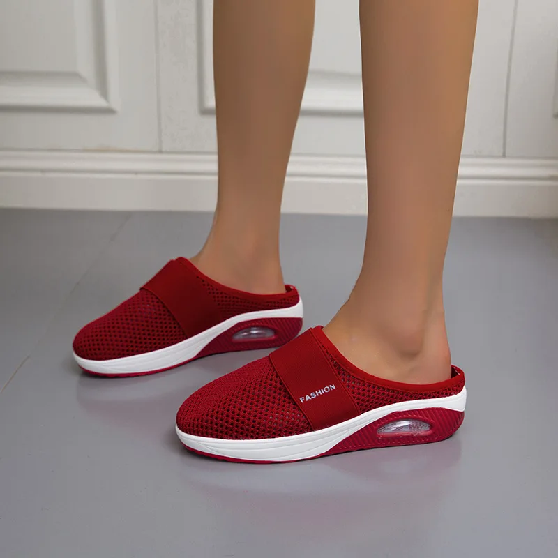 2023 Spring Slippers Mesh Women Shoes Hollow Non-Slip Solid Indoor Outdoor Cozy Home Autumn Thick Heel Pantuflas Large Size
2023 Spring Slippers Mesh Women Shoes Hollow Non-Slip Solid Indoor Outdoor Cozy Home Autumn Thick Heel Pantuflas Large Size