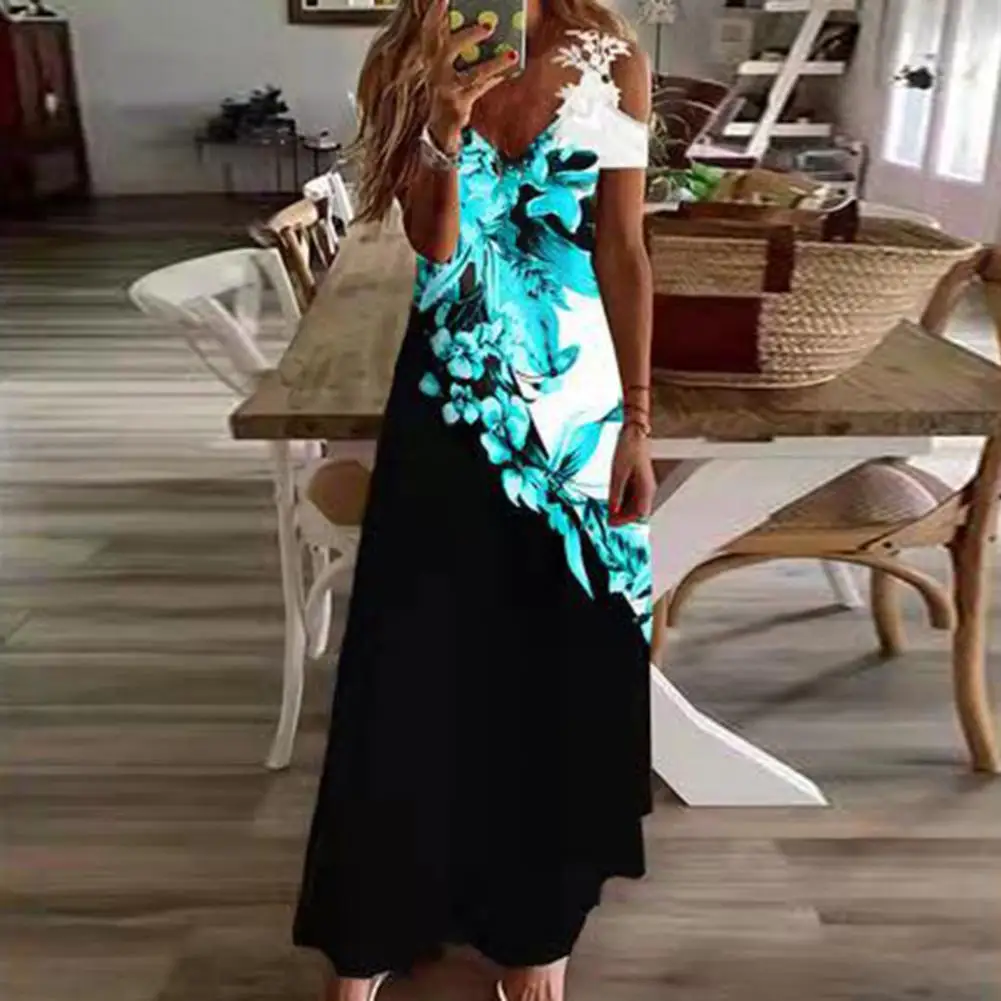 Summer Dress Off Shoulder Streetwear Comfy A-Line Long Dress Formal Dress for Party
Summer Dress Off Shoulder Streetwear Comfy A-Line Long Dress Formal Dress for Party