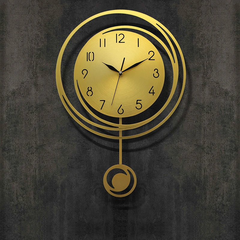 Silent Large Wall Clocks Quartz Clock Bedroom Pendulum Circle Wall Clocks Digital Metal Modern Horloge Murale Decoration Zegar
Silent Large Wall Clocks Quartz Clock Bedroom Pendulum Circle Wall Clocks Digital Metal Modern Horloge Murale Decoration Zegar