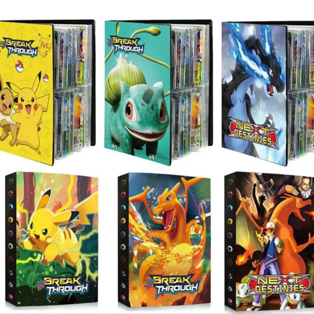 240 Cards Collection Card Album Pokemon Vmax Gx Charizard Pikachu Children's Toy Set Birthday Gift
240 Cards Collection Card Album Pokemon Vmax Gx Charizard Pikachu Children's Toy Set Birthday Gift