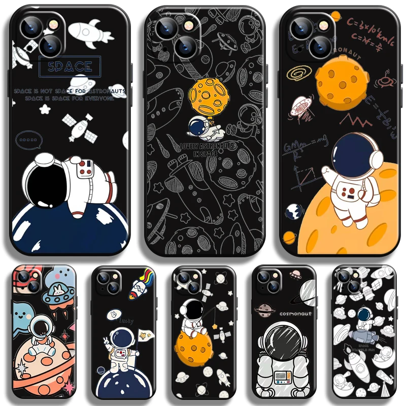 Cute Cartooon Astronaut For iPhone 14 13 12 11 Pro Mini X XR XS Max SE 6 6s 7 8 Plus Phone Case Funda Liquid Silicon TPU Cover
Cute Cartooon Astronaut For iPhone 14 13 12 11 Pro Mini X XR XS Max SE 6 6s 7 8 Plus Phone Case Funda Liquid Silicon TPU Cover