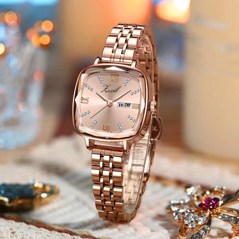 Women's minimalist design alloy strap watch large dial women's fashion creative watch light luxury small Fragrance Gift 2022
Women's minimalist design alloy strap watch large dial women's fashion creative watch light luxury small Fragrance Gift 2022