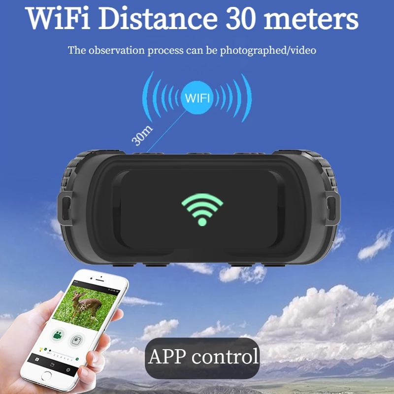 Бинокль ночного видения с Wi-Fi NV3182, инфракрасный цифровой охотничий телескоп, оборудование для кемпинга, очки ночного видения 1080P, видео 300 м
Бинокль ночного видения с Wi-Fi NV3182, инфракрасный цифровой охотничий телескоп, оборудование для кемпинга, очки ночного видения 1080P, видео 300 м