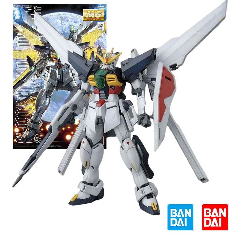 

Bandai MG 1/100 GX-9901-DX Gundam Double X Model Kit Anime Action Fighter Figure Assembly Toy Gift for Children kid Original Box