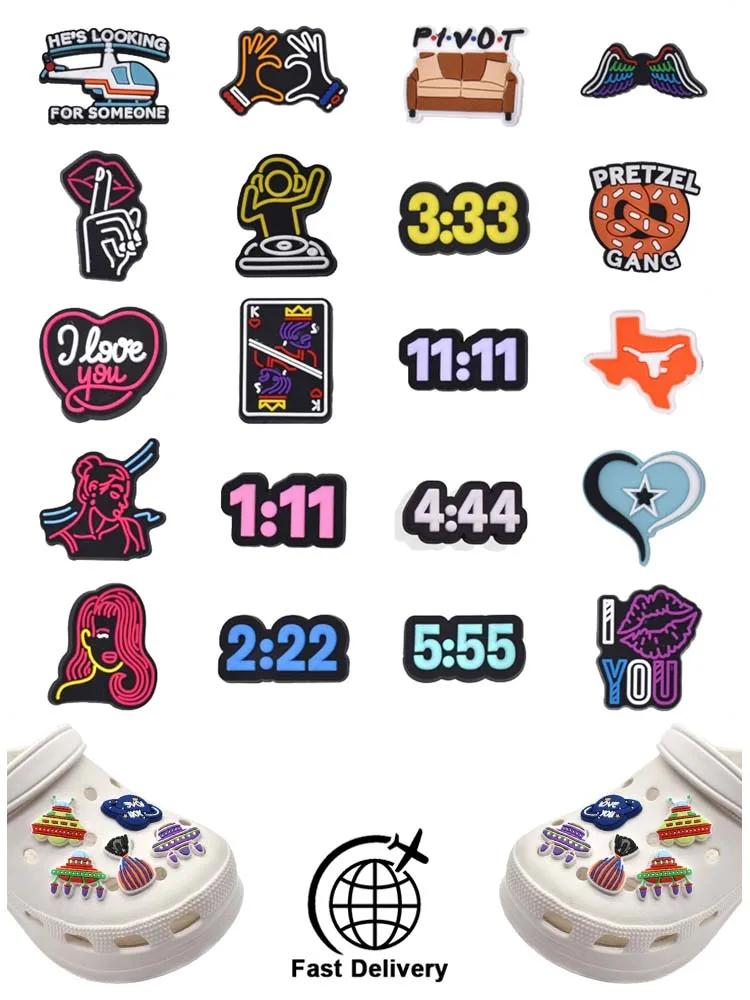 1Pcs PVC Punk for Crocs Charms DIY Badge Women Sandals Buckle Kids Pins Decoration Jean Shoe Ornaments Party Favors Dropshipping
1Pcs PVC Punk for Crocs Charms DIY Badge Women Sandals Buckle Kids Pins Decoration Jean Shoe Ornaments Party Favors Dropshipping