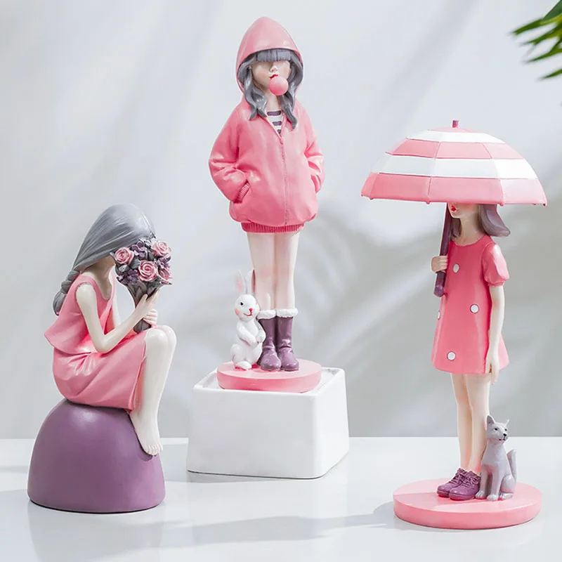 Modern Girl Resin Statues Sculptures Home Decoration People Model Living Room Accessories Family Figurines Desk Art Ornaments
Modern Girl Resin Statues Sculptures Home Decoration People Model Living Room Accessories Family Figurines Desk Art Ornaments
