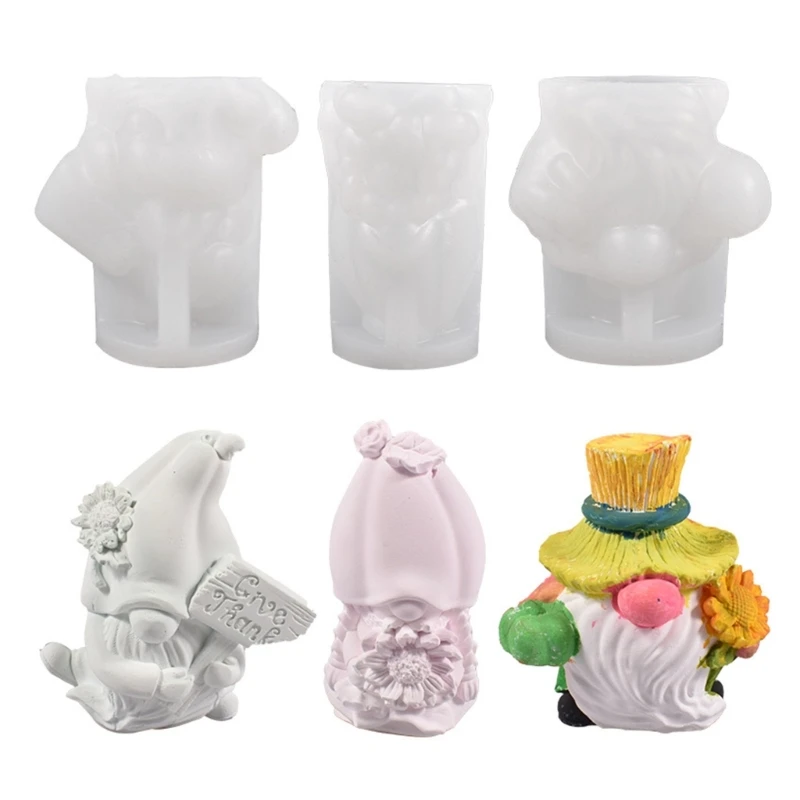 R3MC Cute Santa Claus Mold Resin Bearded Dwarf Epoxy Casting Mold for Christmas Party Decor Ornament Mold
R3MC Cute Santa Claus Mold Resin Bearded Dwarf Epoxy Casting Mold for Christmas Party Decor Ornament Mold