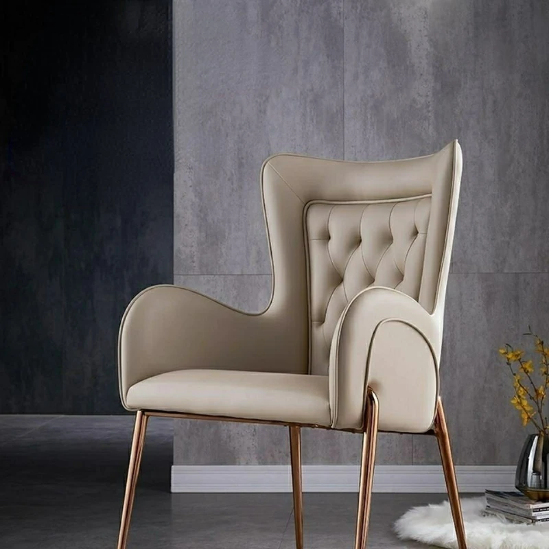 Luxury Designer Chair Waiting Bar with Backrest Manicure Bedroom Chair Makeup Silla Gamer Cadeira Gamer Dining Room Furniture
Luxury Designer Chair Waiting Bar with Backrest Manicure Bedroom Chair Makeup Silla Gamer Cadeira Gamer Dining Room Furniture