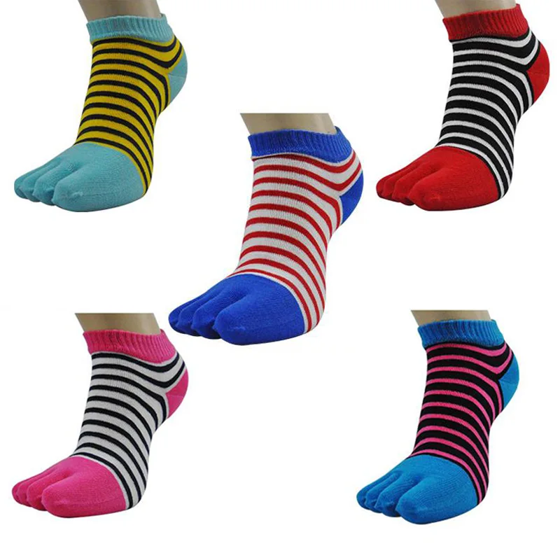 5 Pairs Japanese Fashion Five Fingers Ankle Socks for Women Girl Striped Dots Toe Socks with Hearts Short Cotton Socks with Toes
5 Pairs Japanese Fashion Five Fingers Ankle Socks for Women Girl Striped Dots Toe Socks with Hearts Short Cotton Socks with Toes