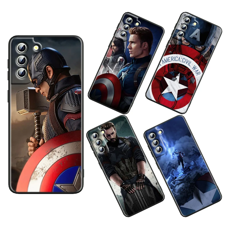 Marvel Captain America For Samsung Galaxy S22 S21 S20 S10 S10e S9 S8 S7 PRO Ultra Plus FE Lite Black luxury Silicone Phone Case
Marvel Captain America For Samsung Galaxy S22 S21 S20 S10 S10e S9 S8 S7 PRO Ultra Plus FE Lite Black luxury Silicone Phone Case