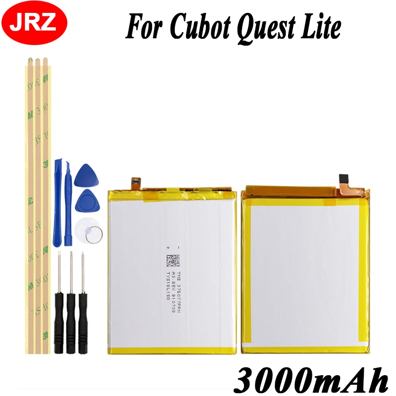 For Cubot Quest Lite Battery 3000mAh Mobile Phone Batteries Batteria Hight Quality Replacement Battery + Tools
For Cubot Quest Lite Battery 3000mAh Mobile Phone Batteries Batteria Hight Quality Replacement Battery + Tools