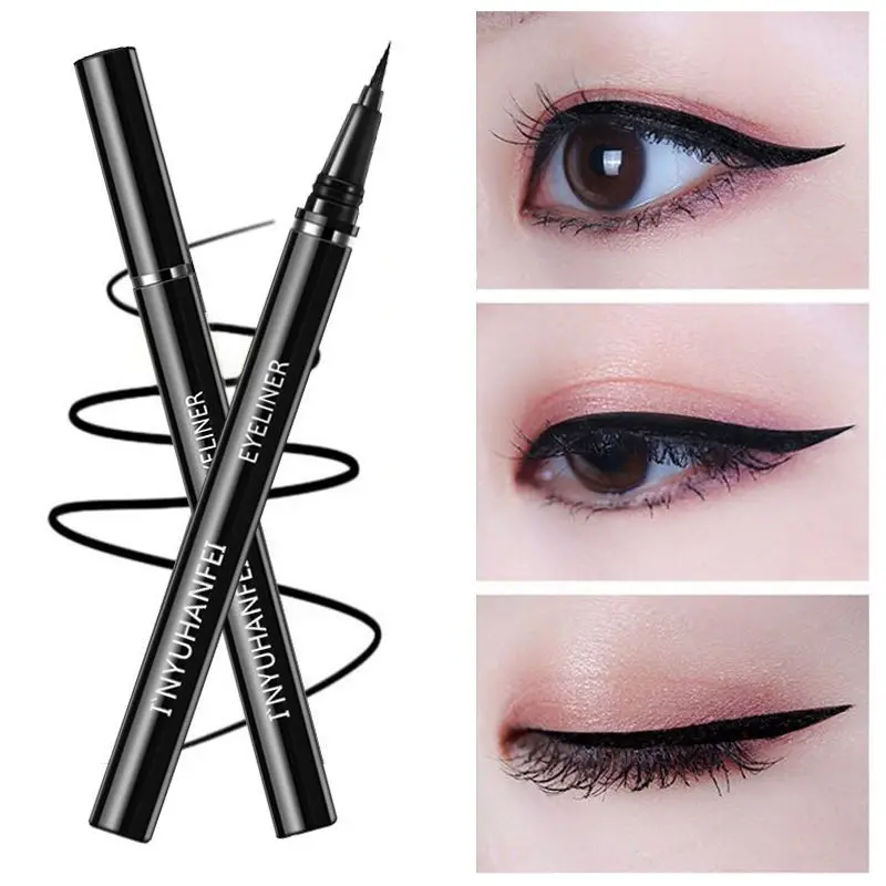 Cool black eyeliner pen, non smudging extra thin head eyeliner pen, cosmetics and cosmetics
Cool black eyeliner pen, non smudging extra thin head eyeliner pen, cosmetics and cosmetics