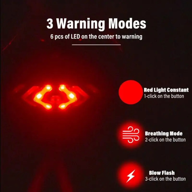 Bicycle Steering Rear Light Mountain Bike Gravity Sensing Tail Light USB Rechargeable Remote Control Taillights MTB Accessories
Bicycle Steering Rear Light Mountain Bike Gravity Sensing Tail Light USB Rechargeable Remote Control Taillights MTB Accessories