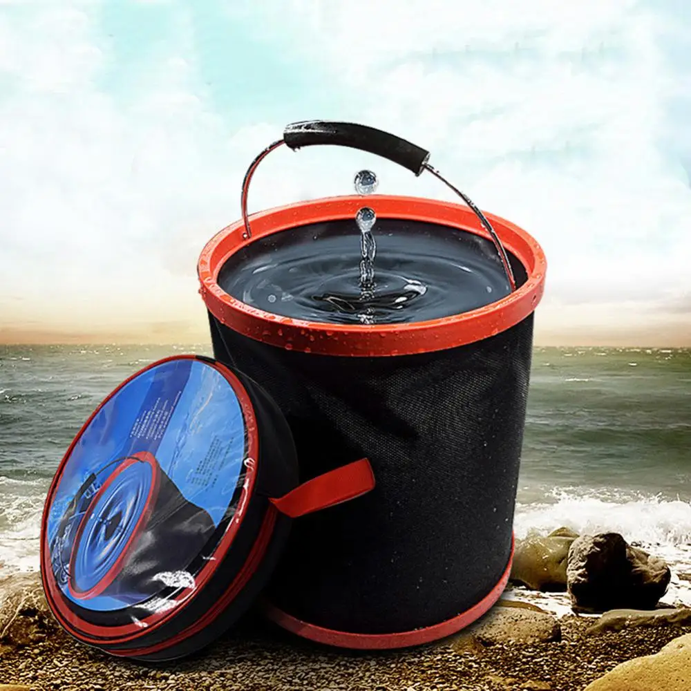 Портативное складное ведро для воды, 12 л
Портативное складное ведро для воды, 12 л