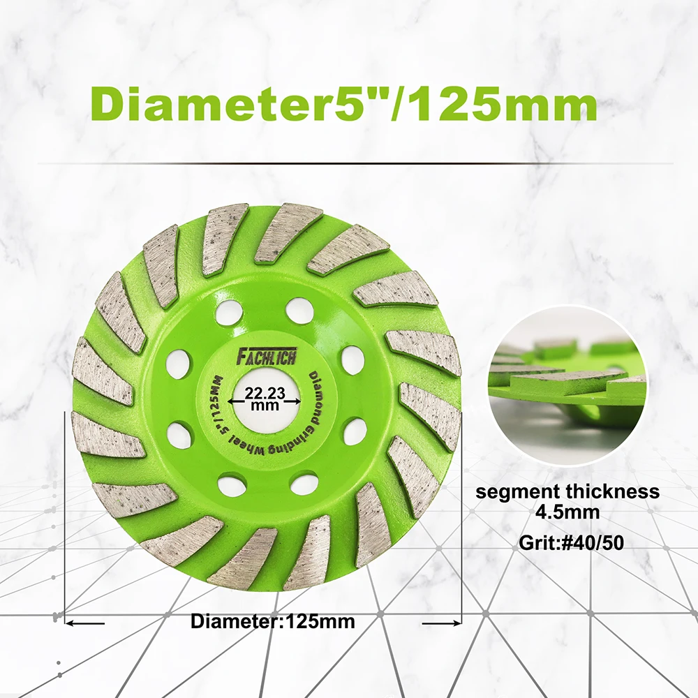 FACHLICH алмазные шлифовальные круги 100/115/125 мм
FACHLICH алмазные шлифовальные круги 100/115/125 мм