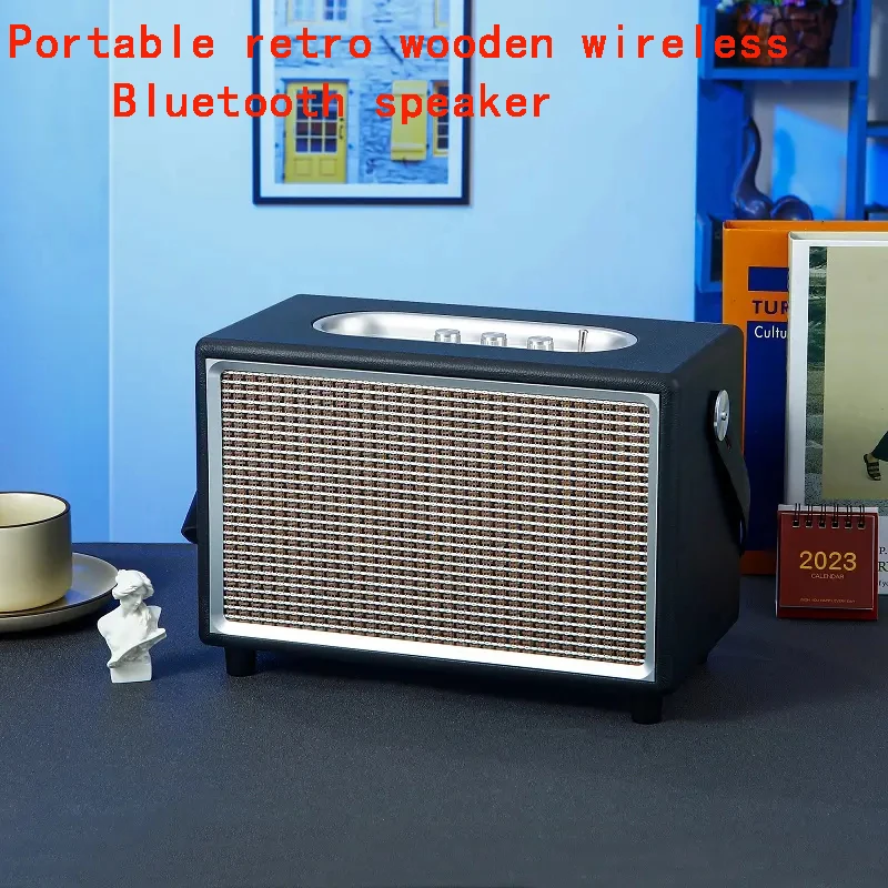 M8 New Handheld Portable Vintage Wood Wireless Bluetooth Speaker Pillar with Heavy Bass HIFI Sound Quality Caixa De Som Bluetoth
M8 New Handheld Portable Vintage Wood Wireless Bluetooth Speaker Pillar with Heavy Bass HIFI Sound Quality Caixa De Som Bluetoth