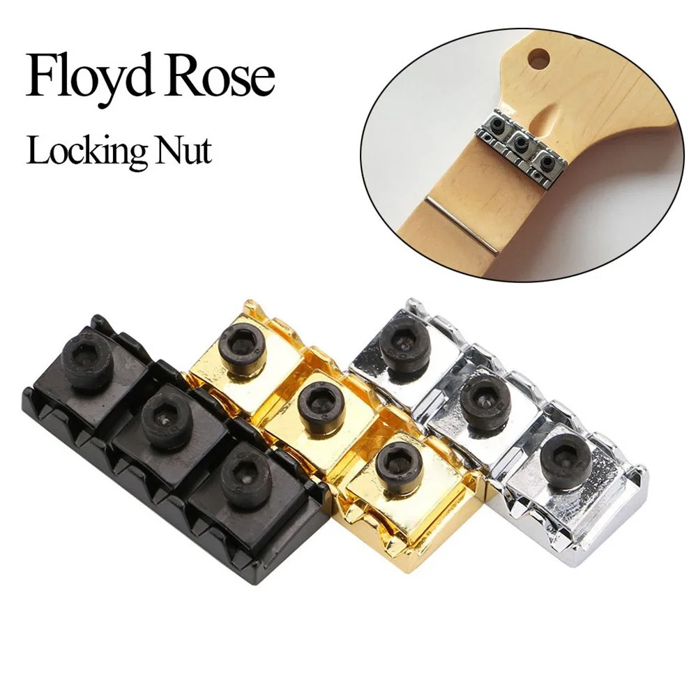 Guitar Locking Nut 42mm String Lock Replacement For Floyd Rose Tremolo Bridge Strat/Squier Electric Guitar Parts Tremolo Bridge
Guitar Locking Nut 42mm String Lock Replacement For Floyd Rose Tremolo Bridge Strat/Squier Electric Guitar Parts Tremolo Bridge