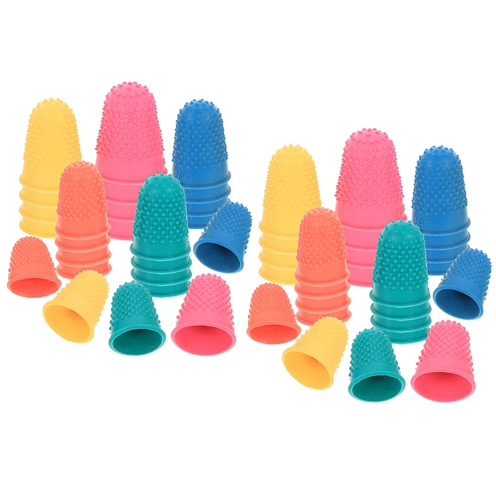 Scrapbook Finger Cap Nonslip Silicone Bandages Sorting Task Fingertip Hot Glue
Scrapbook Finger Cap Nonslip Silicone Bandages Sorting Task Fingertip Hot Glue