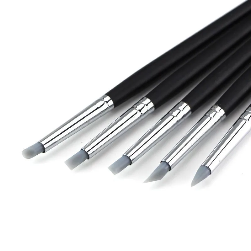 10Sets(5pcs/sets) Black Handle Nail Art Pen Brushes Silicone Carving Pottery Sculpture Building Clay Tools Great
10Sets(5pcs/sets) Black Handle Nail Art Pen Brushes Silicone Carving Pottery Sculpture Building Clay Tools Great