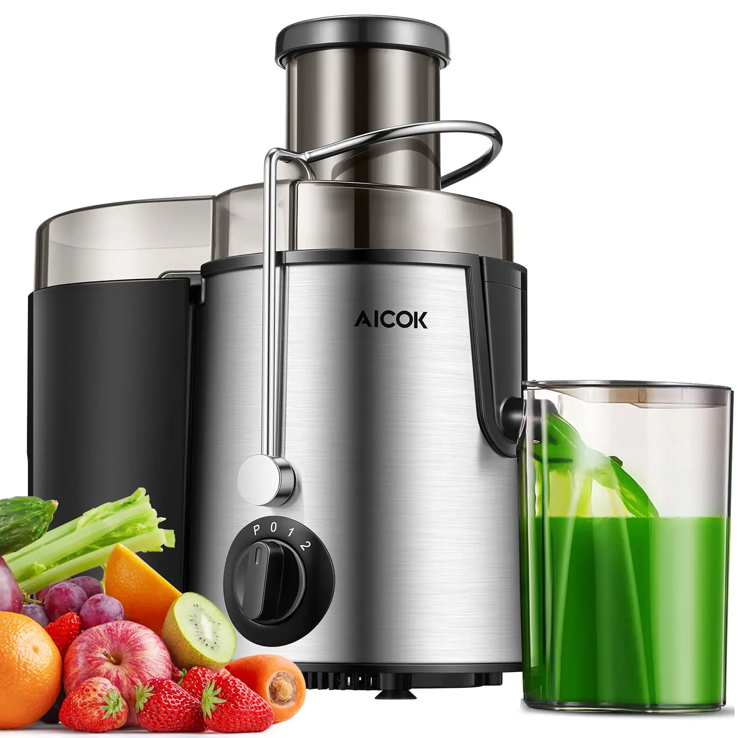 Juicer Juicer Machine Vegetable and Fruit Juice Extractor Easy to Clean Centrifugal Juicer with 3'' Feed Chute Stainless St
Juicer Juicer Machine Vegetable and Fruit Juice Extractor Easy to Clean Centrifugal Juicer with 3'' Feed Chute Stainless St