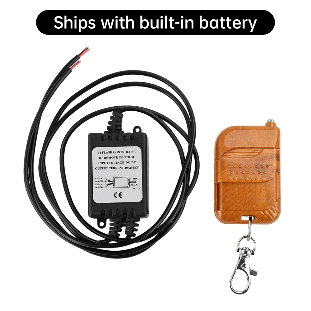 RGB-контроллер Aideepen Car Relay Modules 16 режимов 12В
RGB-контроллер Aideepen Car Relay Modules 16 режимов 12В