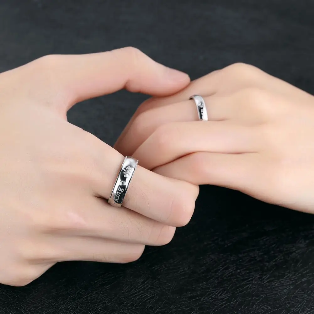 Stylish Finger Ring Geometric Men Women Elegant Electroplated Ring Couple Ring Wedding Band Ring
Stylish Finger Ring Geometric Men Women Elegant Electroplated Ring Couple Ring Wedding Band Ring