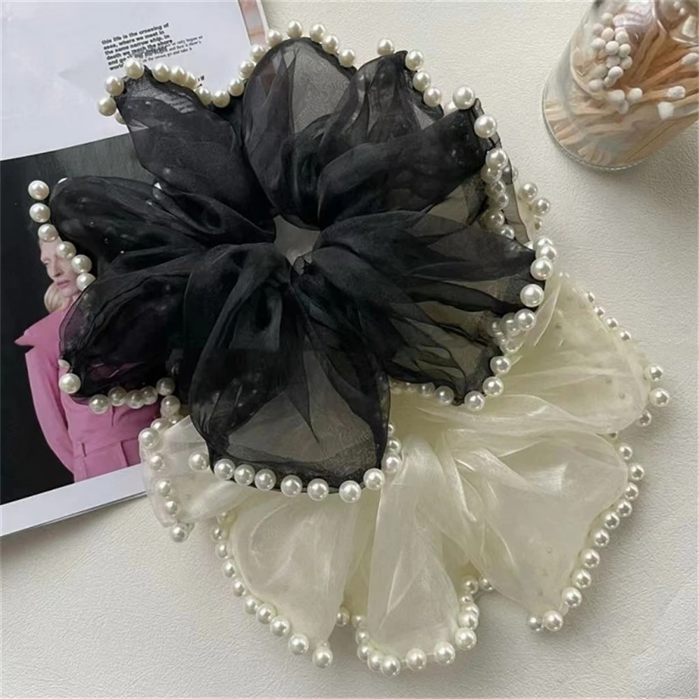 Retro Pearl Mesh Yarn Scrunchies Hairline Elegant Women Ponytail Hair Tie Headbands Trendy Hair Accessories For Girls Headwear
Retro Pearl Mesh Yarn Scrunchies Hairline Elegant Women Ponytail Hair Tie Headbands Trendy Hair Accessories For Girls Headwear
