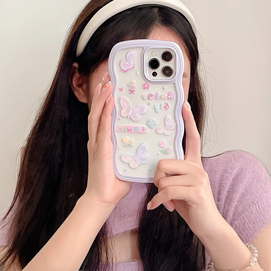 Чехол для iPhone 13, чехол для телефона с фиолетовыми бабочками и цветами для iPhone 12, 11 Pro Max, X, XR, XS Max, противоударный чехол из ТПУ с скрученными кра...
Чехол для iPhone 13, чехол для телефона с фиолетовыми бабочками и цветами для iPhone 12, 11 Pro Max, X, XR, XS Max, противоударный чехол из ТПУ с скрученными кра...