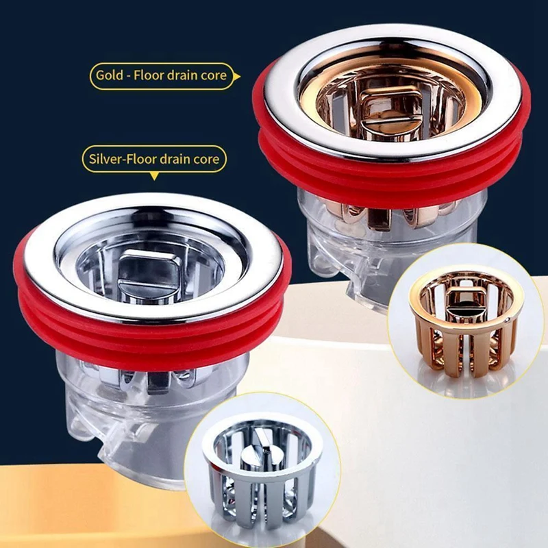 Floor Drain Core Shower Floor Drain Plug ABS Odor Proof Deodorant For 33-45Mm Sink Bathroom
Floor Drain Core Shower Floor Drain Plug ABS Odor Proof Deodorant For 33-45Mm Sink Bathroom
