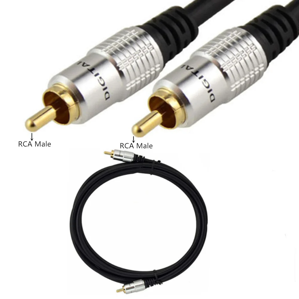 RCA digital audio coaxial subwoofer line composite video line RCA Lotus line male to male single lotus line 1M 2M 3M 5M
RCA digital audio coaxial subwoofer line composite video line RCA Lotus line male to male single lotus line 1M 2M 3M 5M