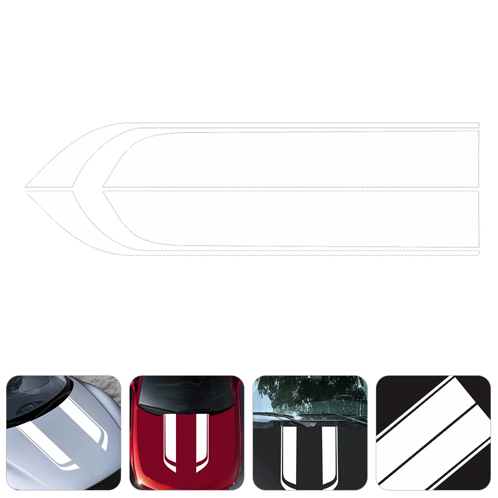 2 Pcs Sport Stickers Hood Decals Decorative Fashionable Water Proof Car White Exquisite
2 Pcs Sport Stickers Hood Decals Decorative Fashionable Water Proof Car White Exquisite