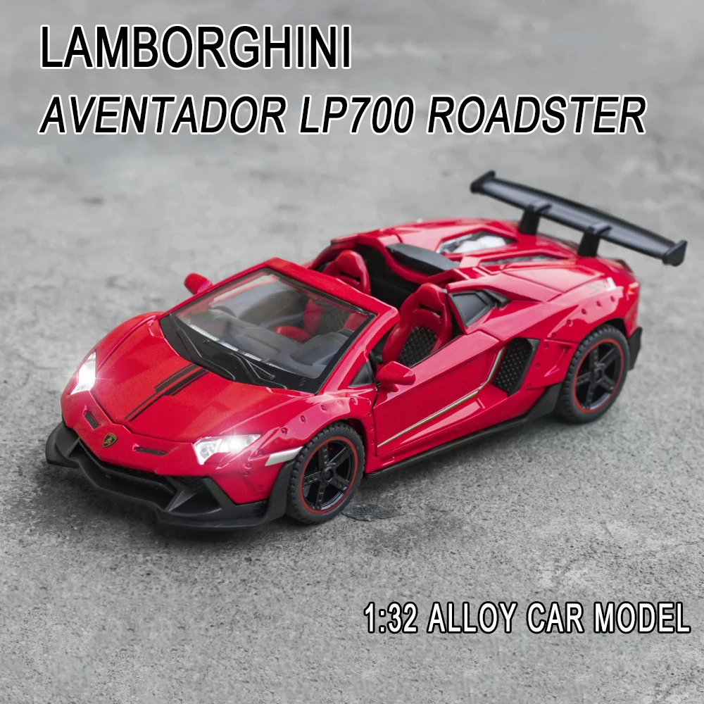 Литая модель автомобиля 1:32, миниатюрная модель автомобиля из сплава LP700, автомобиль в виде паутины, родстер для детей, металлический автомоб...
Литая модель автомобиля 1:32, миниатюрная модель автомобиля из сплава LP700, автомобиль в виде паутины, родстер для детей, металлический автомоб...