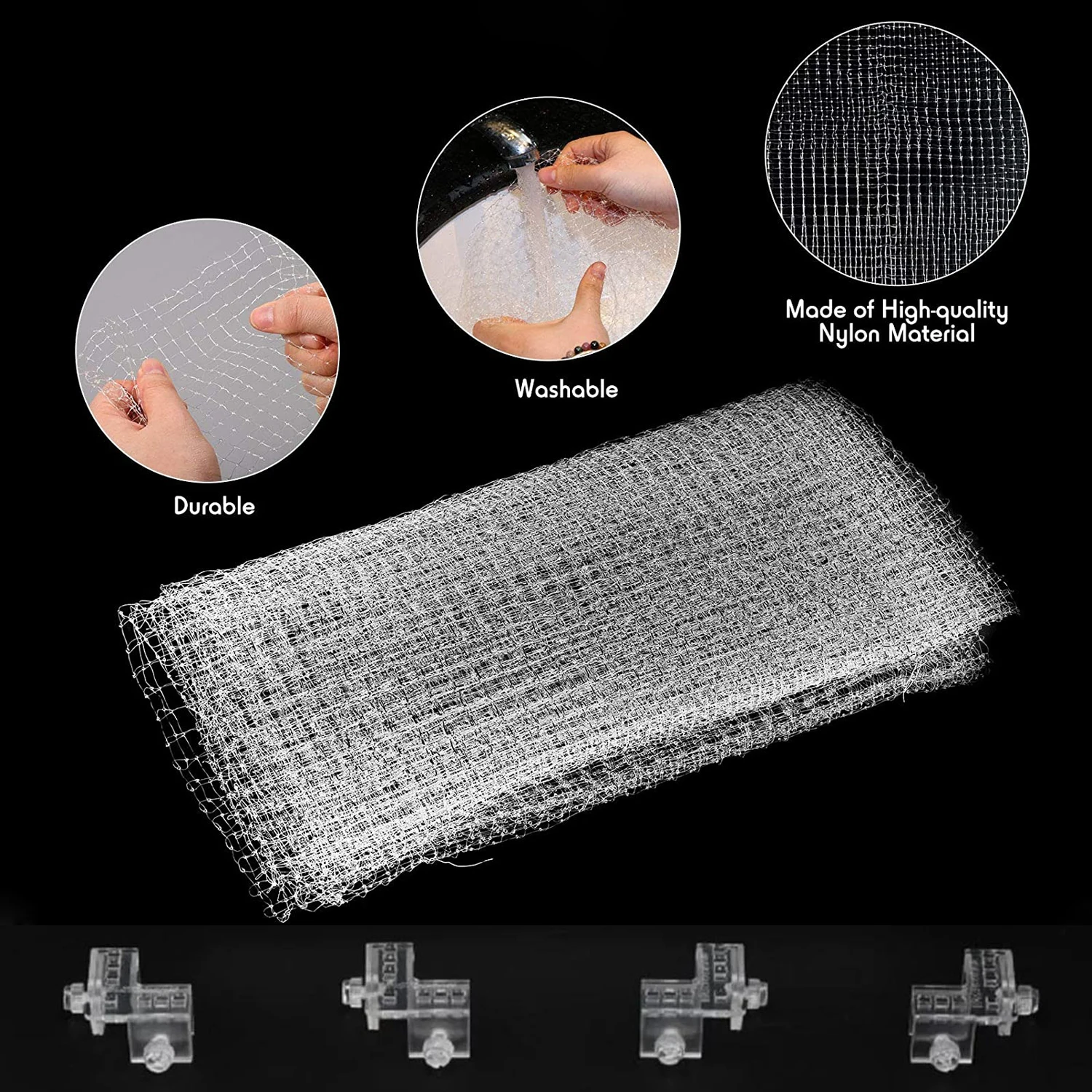 Aquarium DIY Invisible Clear Mesh Netting Screen Net Fish Tank Anti-Jumping Net Covering Replacement Net Aquarium Screen Net
Aquarium DIY Invisible Clear Mesh Netting Screen Net Fish Tank Anti-Jumping Net Covering Replacement Net Aquarium Screen Net