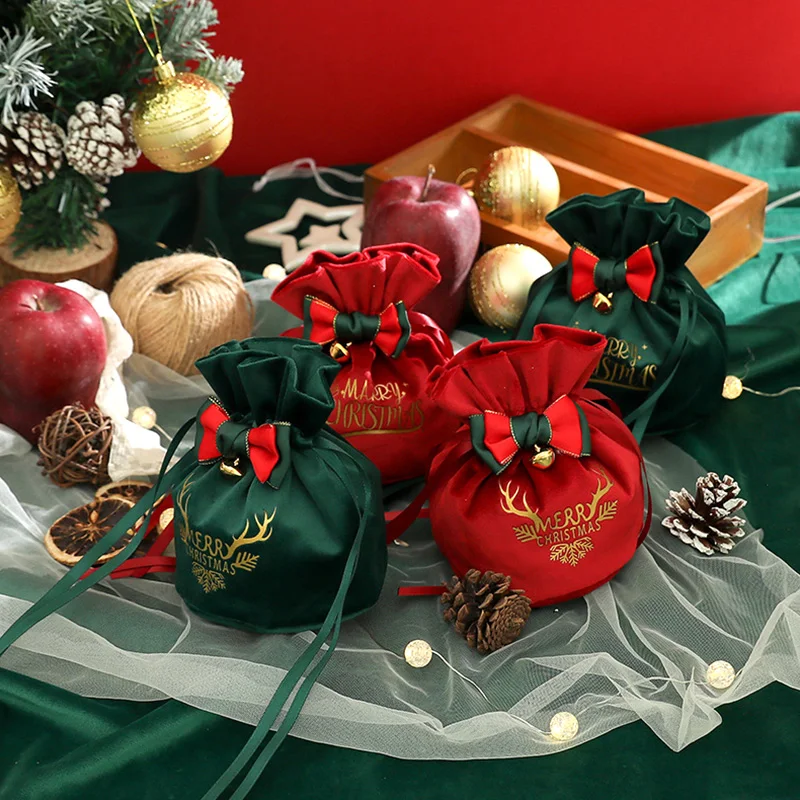 1PCS Drawstring Bag Candy Box Party Decoration Velvet Christmas Gift Bag Reusable High Quality Diy Creative Gift Storage Bag
1PCS Drawstring Bag Candy Box Party Decoration Velvet Christmas Gift Bag Reusable High Quality Diy Creative Gift Storage Bag