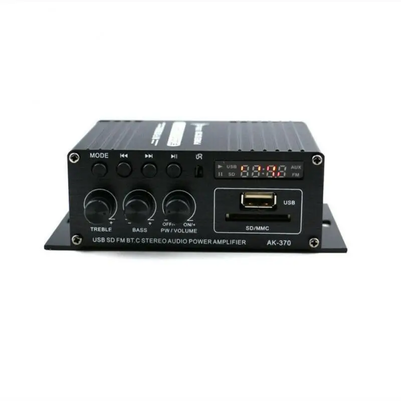 Powerful Amplifier 2 Channel Home Theater Amplifier Fm Stereo Radio Balck Digital Audio Power Amplifier
Powerful Amplifier 2 Channel Home Theater Amplifier Fm Stereo Radio Balck Digital Audio Power Amplifier