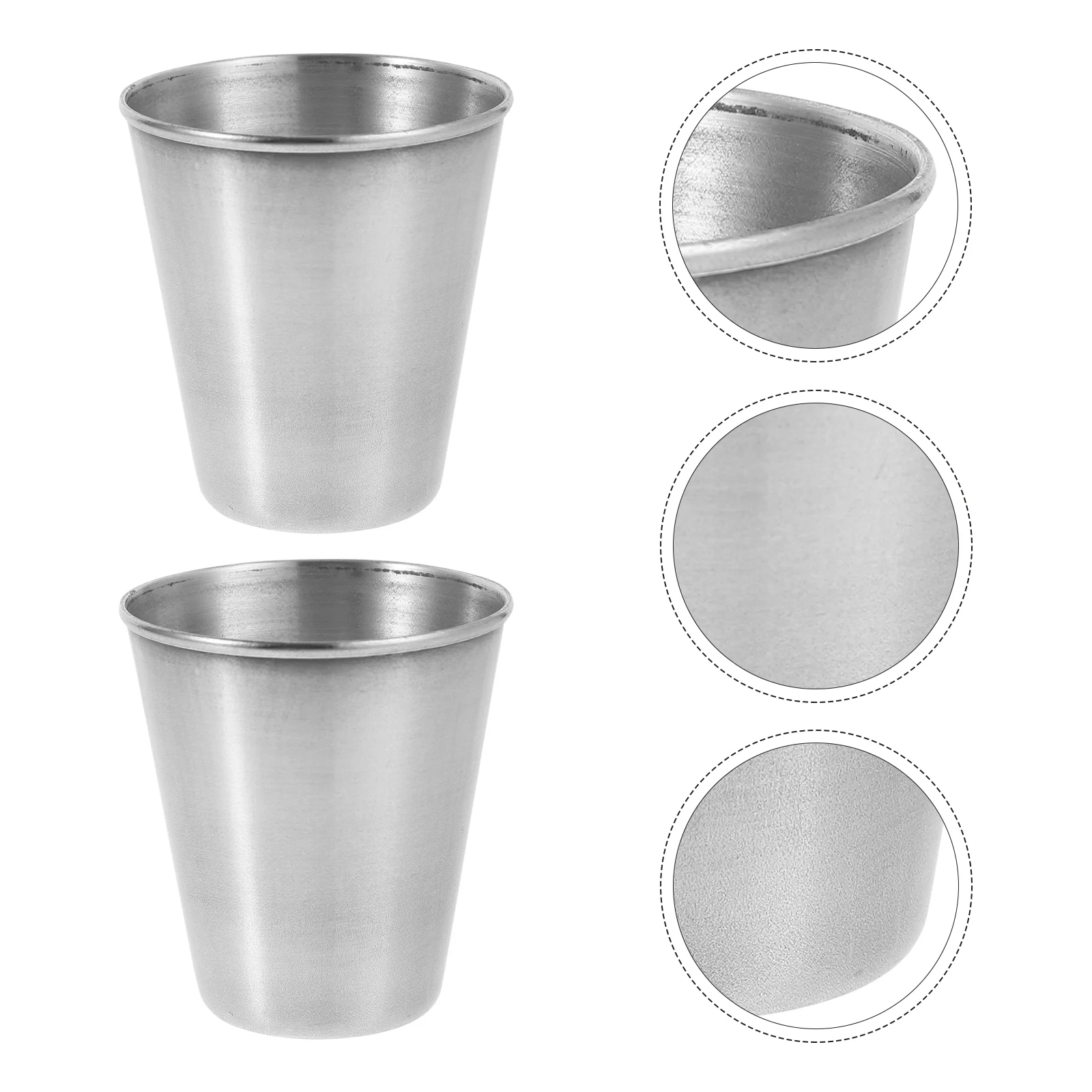 Cups Shot Cup Metal Glasses Wine Glass Drinking Whiskey Steel Tumbler Stainless Goblet Sauce Champagne Tequila Dish Dipping
Cups Shot Cup Metal Glasses Wine Glass Drinking Whiskey Steel Tumbler Stainless Goblet Sauce Champagne Tequila Dish Dipping