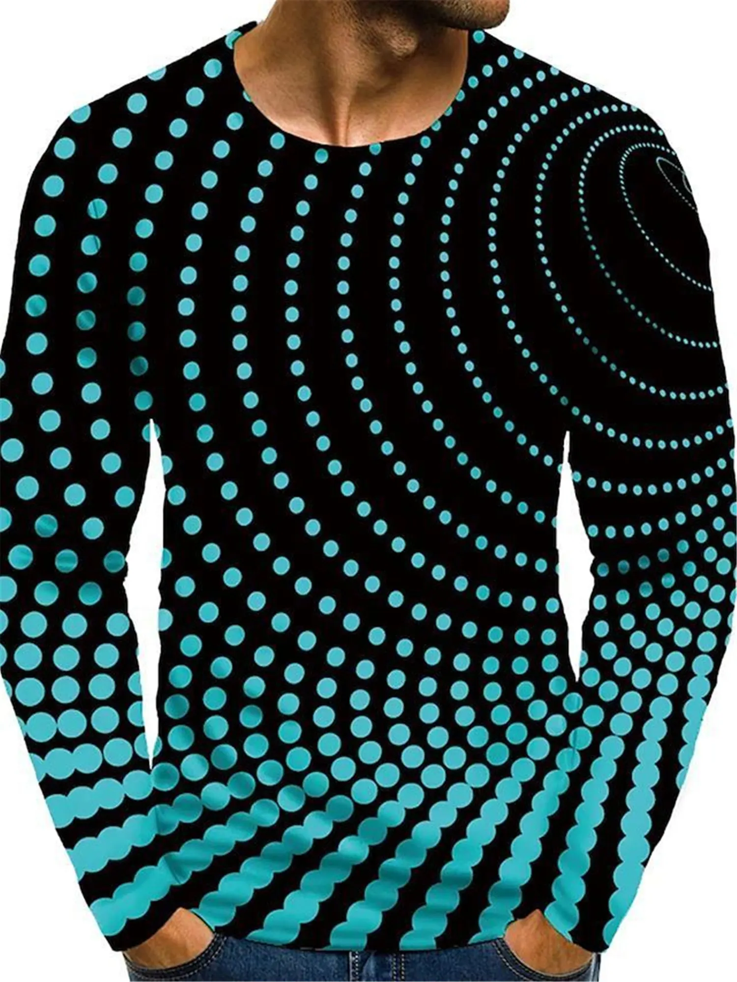 2022 New Hip-hop Men's 3D Printing Long Sleeved Casual Pullover Fashion Runing Sports Tee
2022 New Hip-hop Men's 3D Printing Long Sleeved Casual Pullover Fashion Runing Sports Tee
