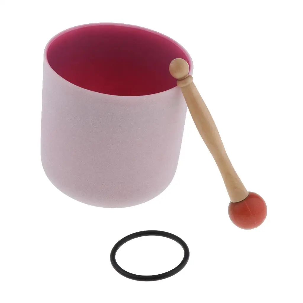 Quartz Crystal Singing Bowl C Note 6 inch with O-ring and Rubber Mallet for Yoga Meditation
Quartz Crystal Singing Bowl C Note 6 inch with O-ring and Rubber Mallet for Yoga Meditation