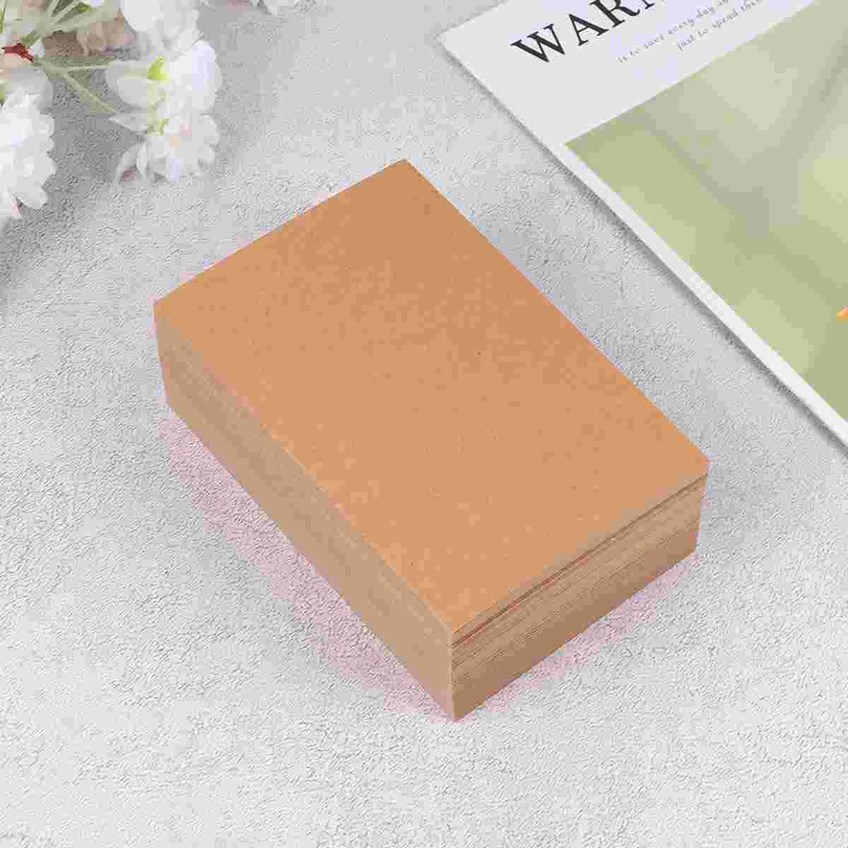 100 Pcs Blank Business Cards Memo Business Cards Simple Kraft Message Cards Place Cards Memo Cards
100 Pcs Blank Business Cards Memo Business Cards Simple Kraft Message Cards Place Cards Memo Cards