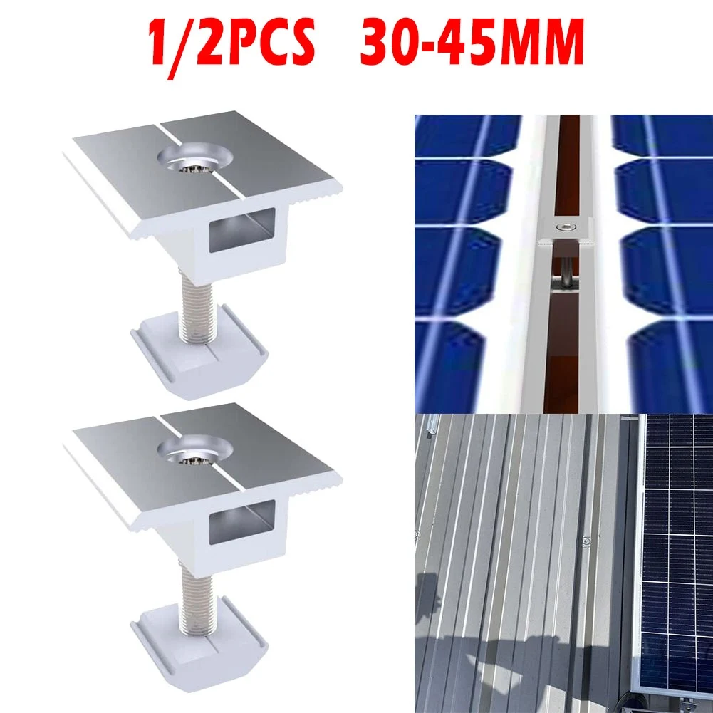 Solar Panel Clamp 30-45mm For Connecting And Fixing Solar Panel On Rails On Rails Photovoltaic Support Solar System Parts
Solar Panel Clamp 30-45mm For Connecting And Fixing Solar Panel On Rails On Rails Photovoltaic Support Solar System Parts