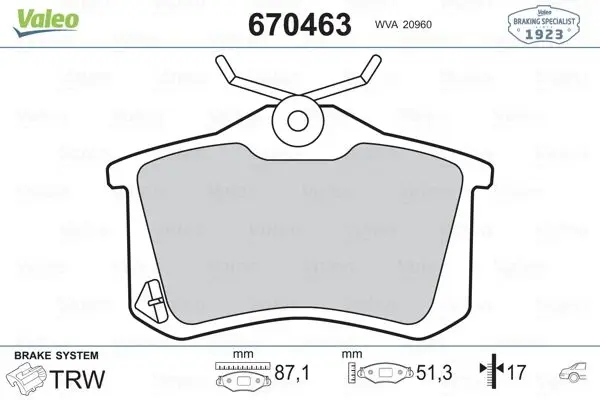 670463 для заднего тормоза BALATASI GOLF IV BORA A1 A3 A4 A6 A8 ALTEA CORDOBA IBIZA III IV V / MEGANE II III MEGANE IV HB FLUENCE/
670463 для заднего тормоза BALATASI GOLF IV BORA A1 A3 A4 A6 A8 ALTEA CORDOBA IBIZA III IV V / MEGANE II III MEGANE IV HB FLUENCE/