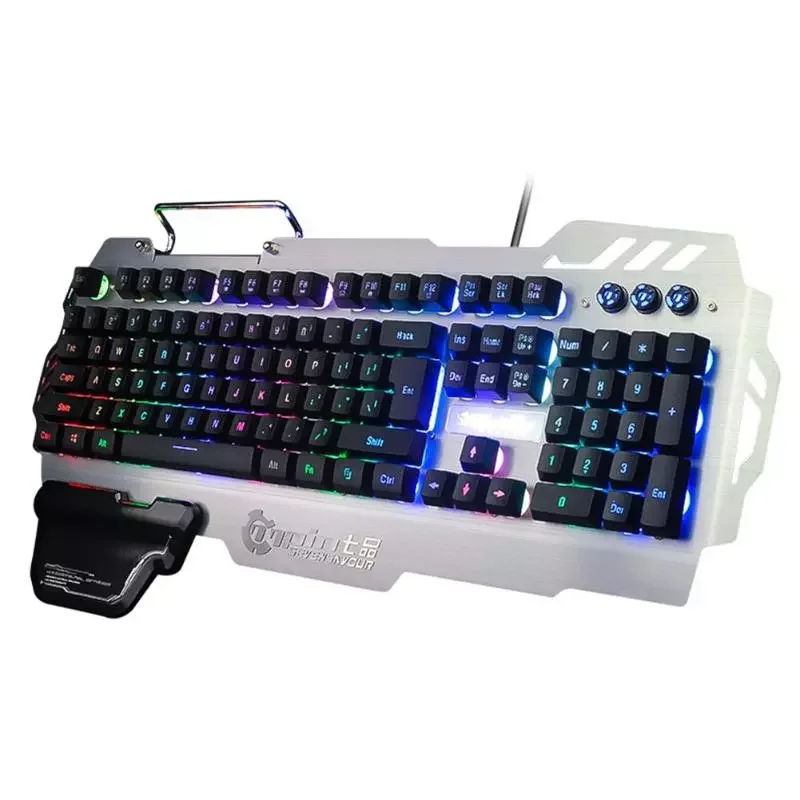 Игровая клавиатура, разноцветная игровая клавиатура RGB с подсветкой, эргономичная клавиатура с защитой от фиктивных нажатий для ПК, ноутбук...
Игровая клавиатура, разноцветная игровая клавиатура RGB с подсветкой, эргономичная клавиатура с защитой от фиктивных нажатий для ПК, ноутбук...