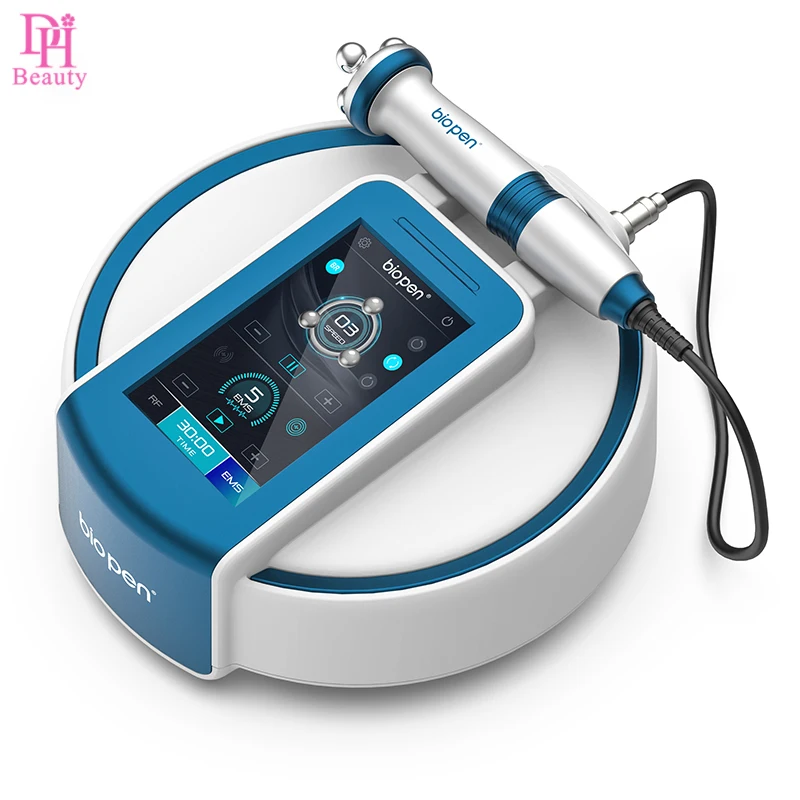 EMS Micro Current LED Blue Light Therapy 360 Rotating RF Roller Massage Skin Tightening Face Lift Anti-wrinkle Biopen T6 Beauty
EMS Micro Current LED Blue Light Therapy 360 Rotating RF Roller Massage Skin Tightening Face Lift Anti-wrinkle Biopen T6 Beauty