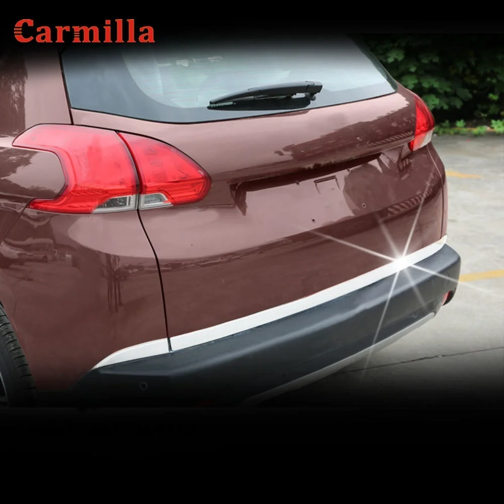 Stainless Steel Car Rear Tail Trunk Molding Cover Trim Sticker For Peugeot 2008 2014 2015 2016 2017 2018 2019 Accessories
Stainless Steel Car Rear Tail Trunk Molding Cover Trim Sticker For Peugeot 2008 2014 2015 2016 2017 2018 2019 Accessories