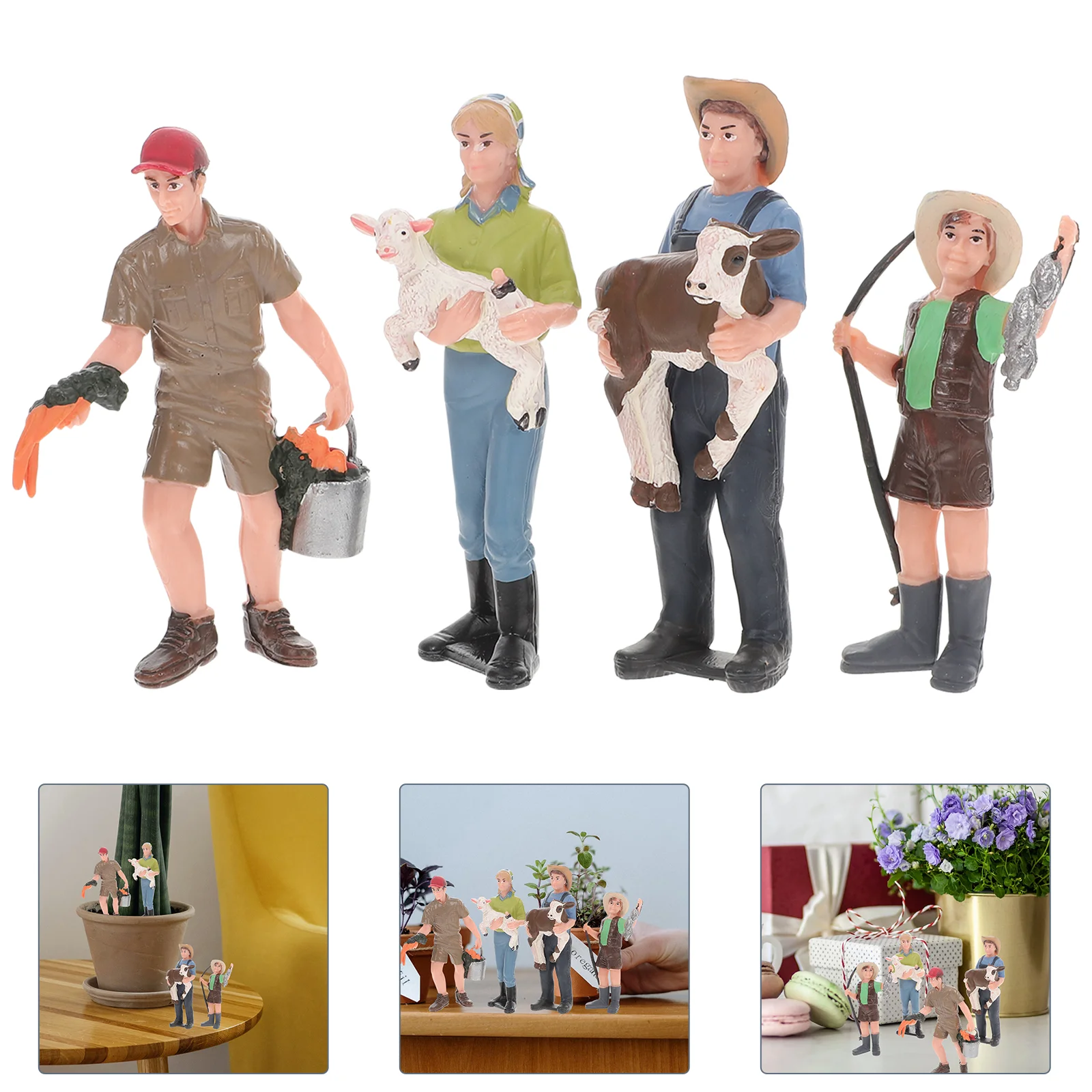 4 Pcs Static Character Model Mini Toy Baby Toy Figurine Baby Toys People Figure Pvc Educational Preschool
4 Pcs Static Character Model Mini Toy Baby Toy Figurine Baby Toys People Figure Pvc Educational Preschool