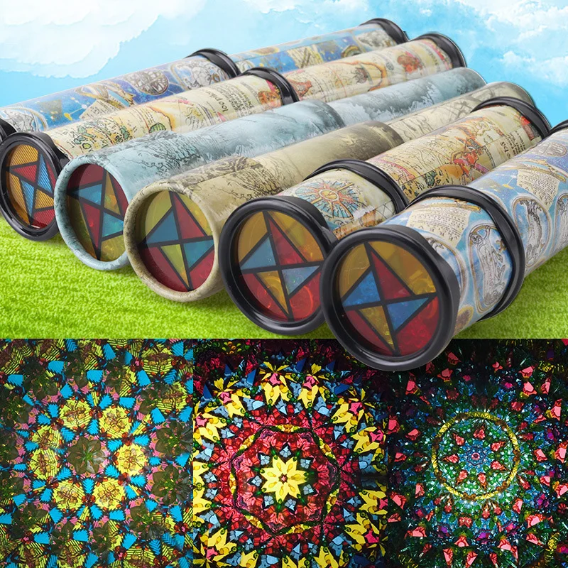 New Scalable Rotation Kaleidoscope 30cm Magic Changeful Adjustable Fancy Colored World Toys For Children Autism Kid Puzzle Toy
New Scalable Rotation Kaleidoscope 30cm Magic Changeful Adjustable Fancy Colored World Toys For Children Autism Kid Puzzle Toy