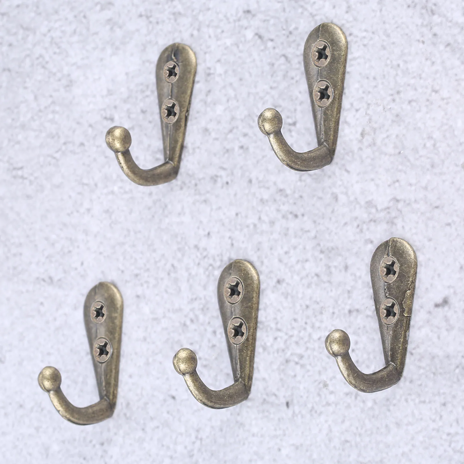 5 шт. Винтажные настенные крючки из цинкового сплава
5 шт. Винтажные настенные крючки из цинкового сплава