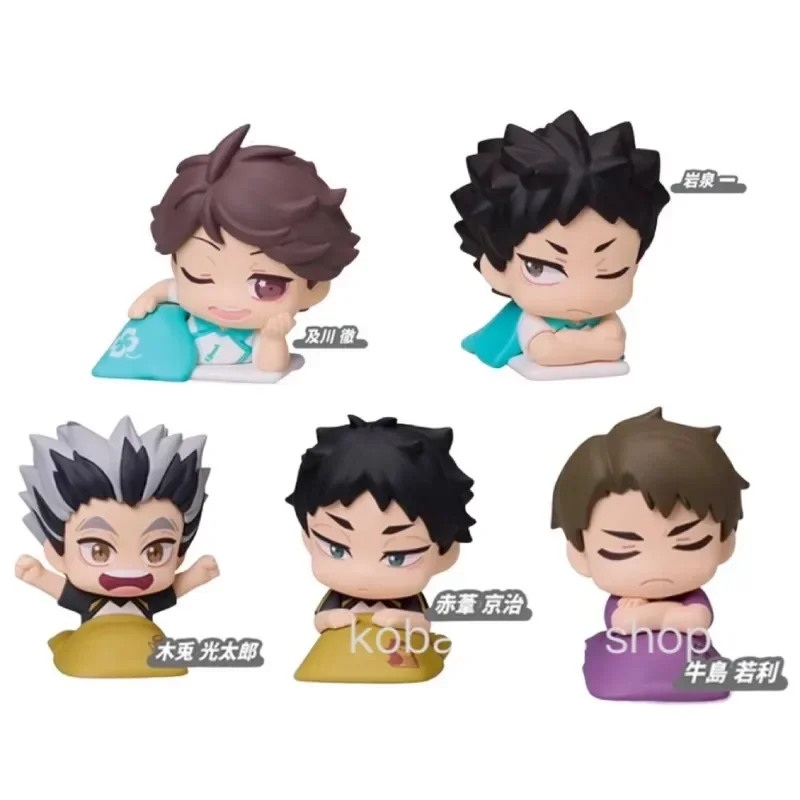Haikyuu!! Гашапон Фигурки Oikawa Tooru Kotaro Bokuto Akaashi Keiji Ushijima Wakatoshi