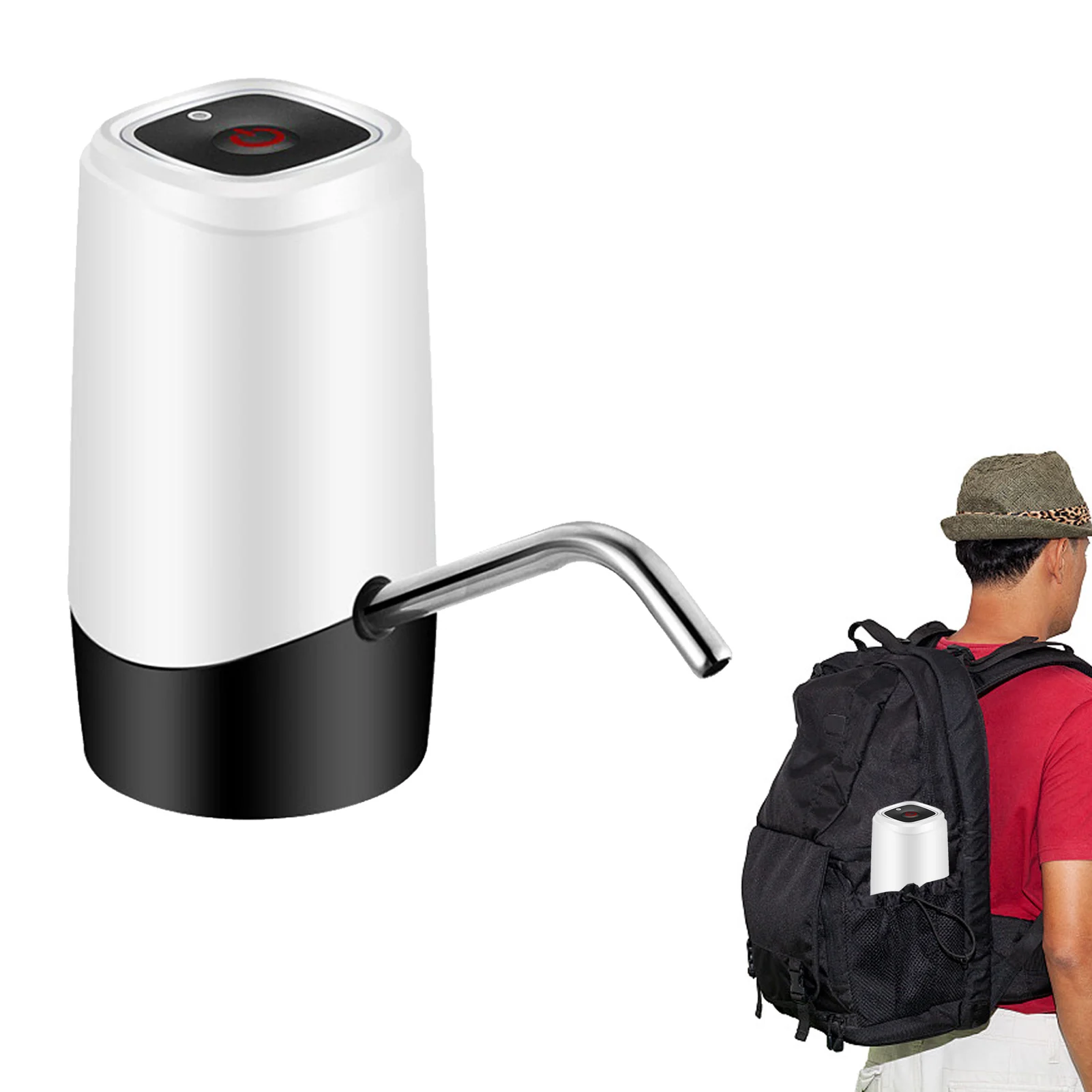 Bottle Water Pump Food-grade Materials USB Charging Water Drinking Dispenser Water Bottle Pump For Home Office Camping Outdoors
Bottle Water Pump Food-grade Materials USB Charging Water Drinking Dispenser Water Bottle Pump For Home Office Camping Outdoors